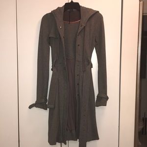 Grey Armani Exchange Jersey Jacket